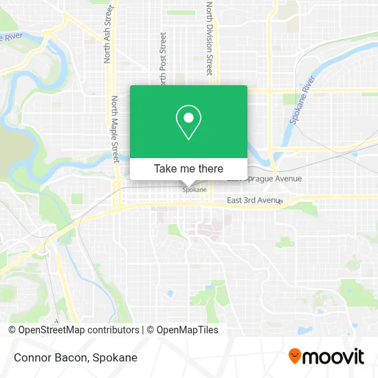 Connor Bacon map