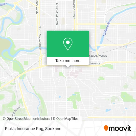 Rick's Insurance Rag map