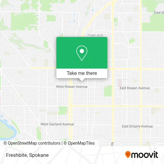 Freshbite map
