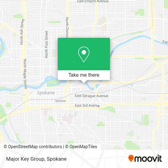 Major Key Group map