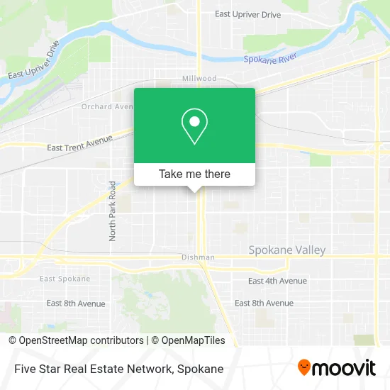 Five Star Real Estate Network map