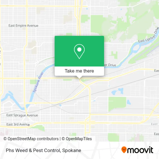 Phs Weed & Pest Control map