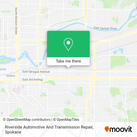 Riverside Automotive And Transmission Repair map