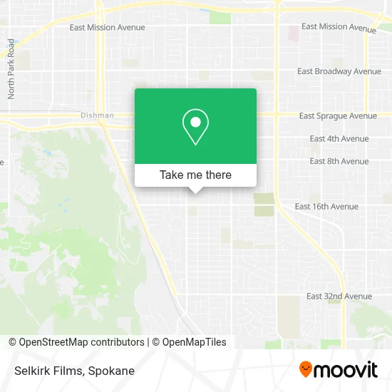 Selkirk Films map