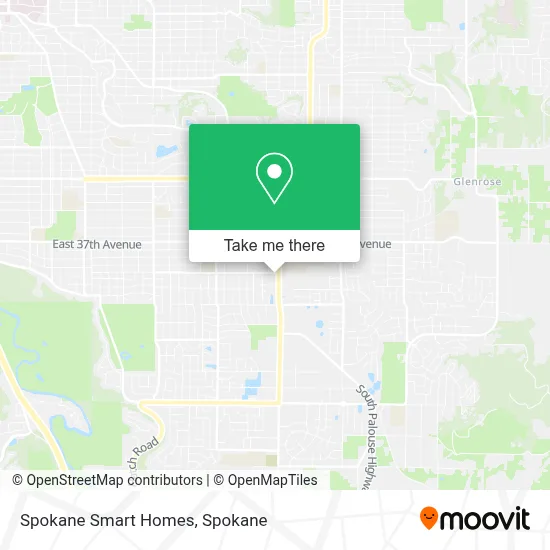 Spokane Smart Homes map