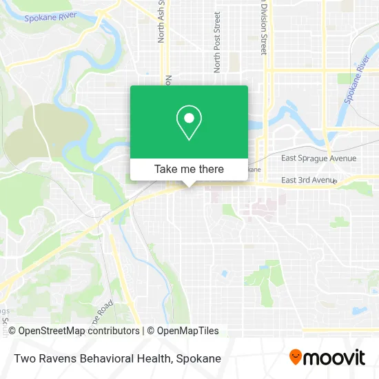 Two Ravens Behavioral Health map