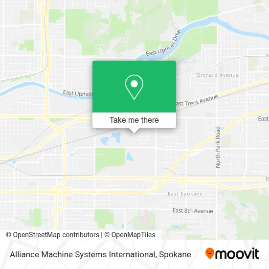 Alliance Machine Systems International map