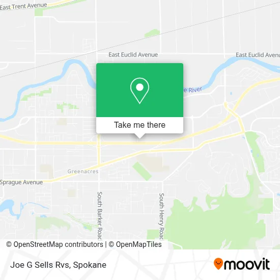 Joe G Sells Rvs map