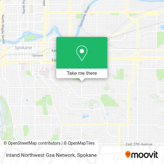 Inland Northwest Gsa Network map