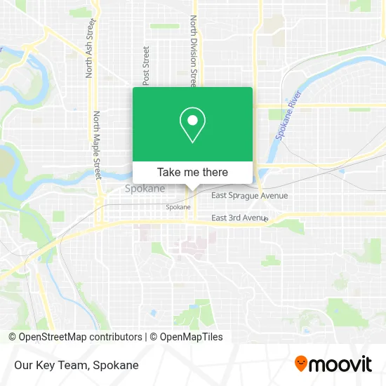 Our Key Team map