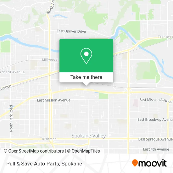 Pull & Save Auto Parts map