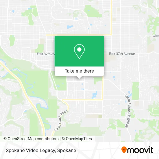 Spokane Video Legacy map