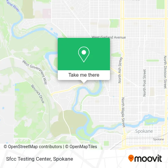 Sfcc Testing Center map