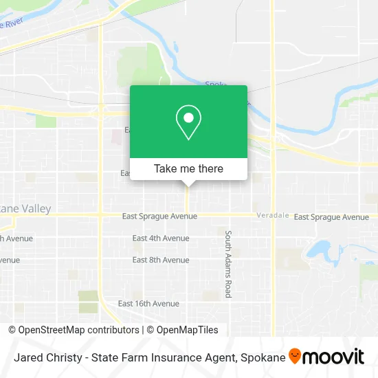 Jared Christy - State Farm Insurance Agent map