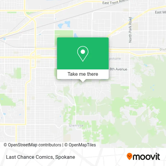 Last Chance Comics map