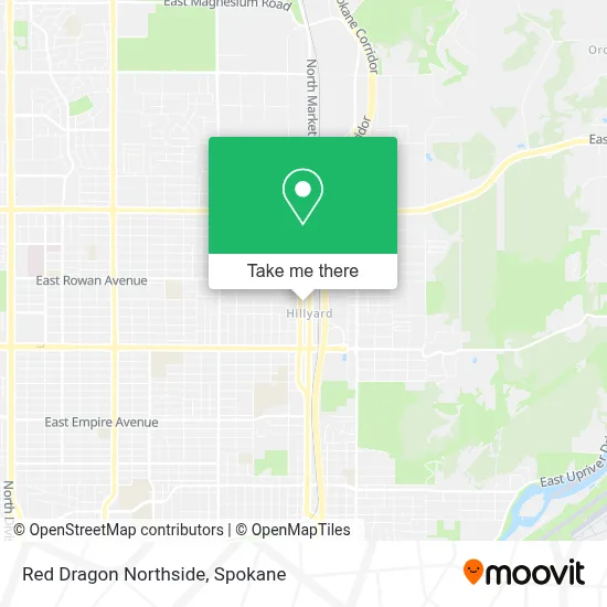 Red Dragon Northside map
