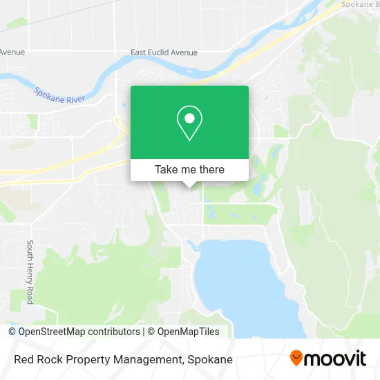 Red Rock Property Management map