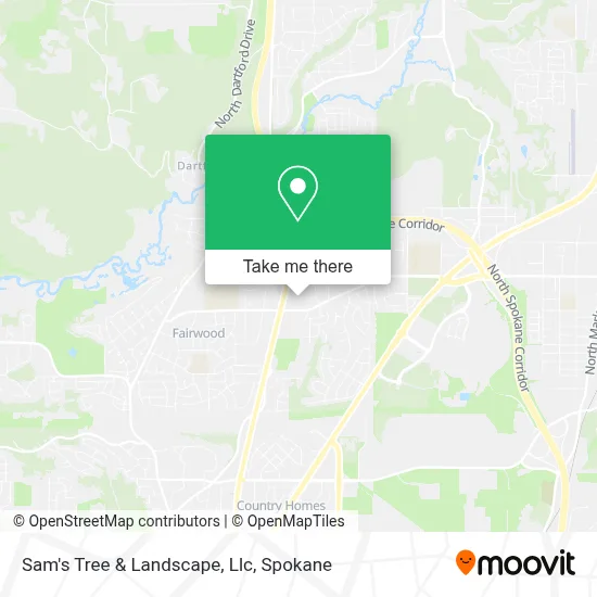 Sam's Tree & Landscape, Llc map