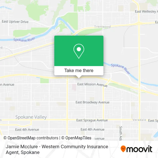 Jamie Mcclure - Western Community Insurance Agent map