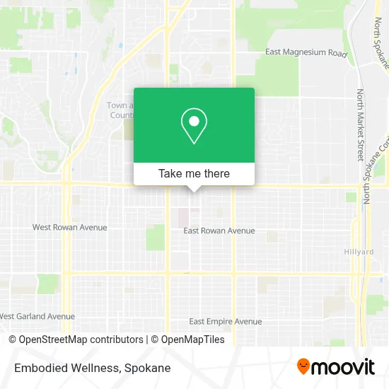 Embodied Wellness map
