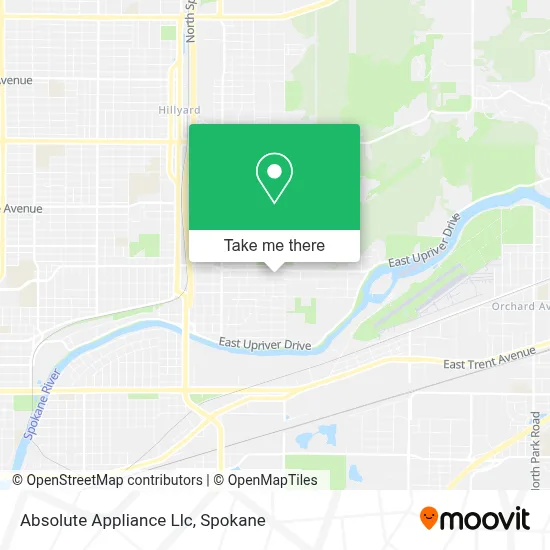 Absolute Appliance Llc map