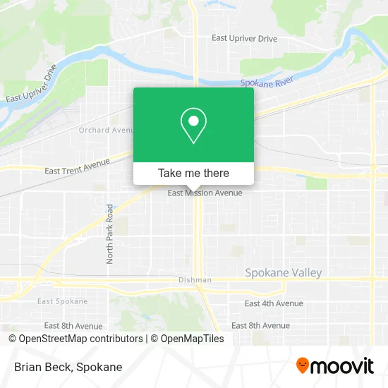 Brian Beck map