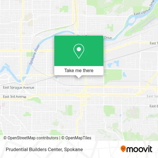 Prudential Builders Center map