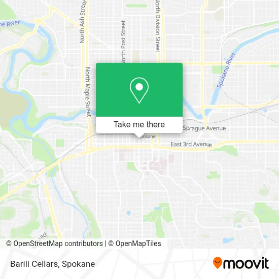 Barili Cellars map