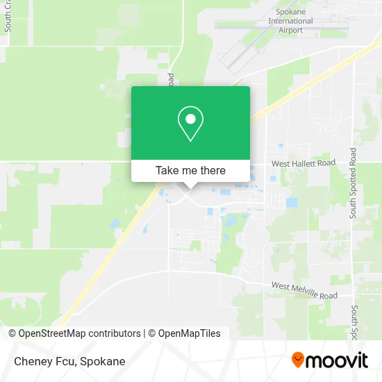 Cheney Fcu map