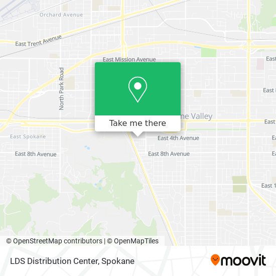 LDS Distribution Center map