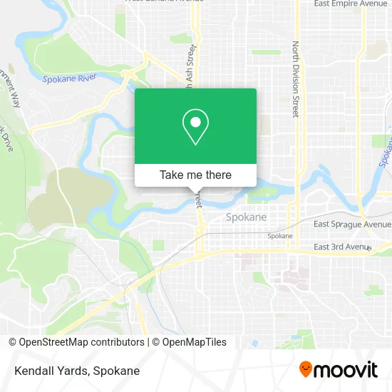 Mapa de Kendall Yards