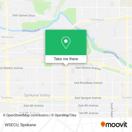 WSECU map