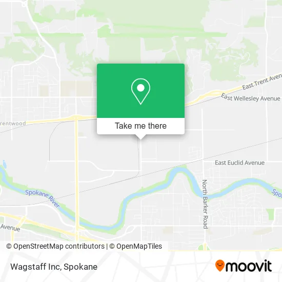 Wagstaff Inc map