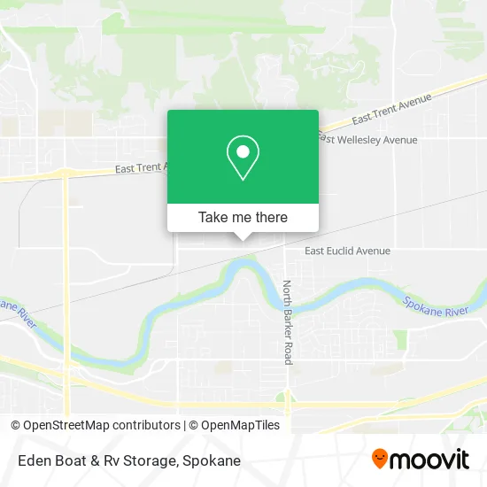 Mapa de Eden Boat & Rv Storage