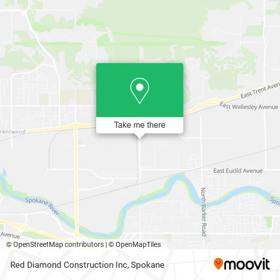 Mapa de Red Diamond Construction Inc