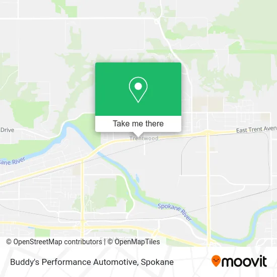 Buddy's Performance Automotive map