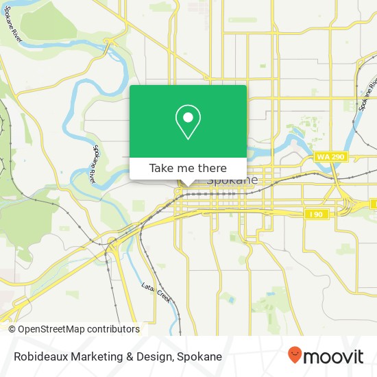 Robideaux Marketing & Design map