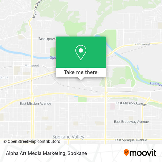 Alpha Art Media Marketing map