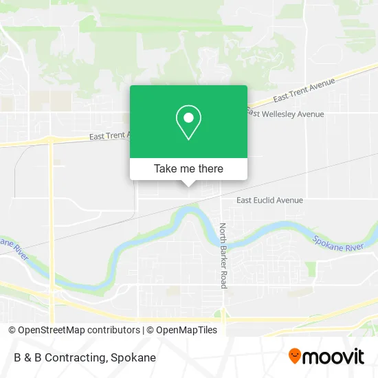 Mapa de B & B Contracting