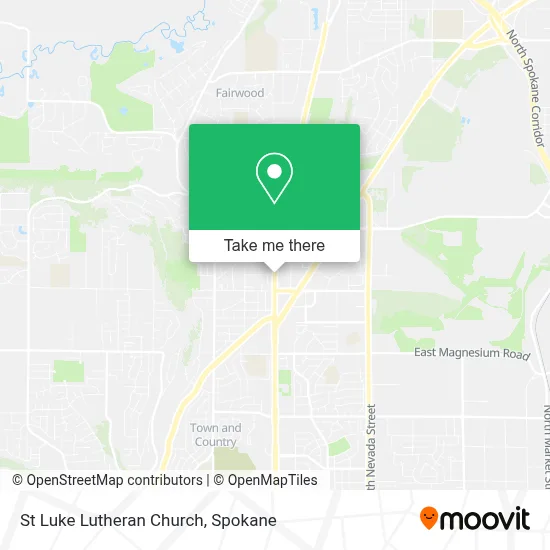 St Luke Lutheran Church map