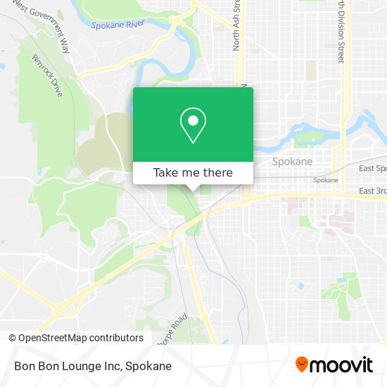 Mapa de Bon Bon Lounge Inc
