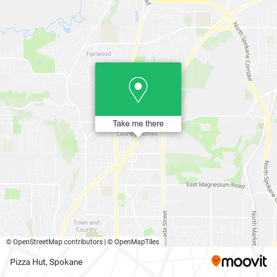 Pizza Hut map