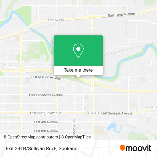 Mapa de Exit 291B/Sullivan Rd/E
