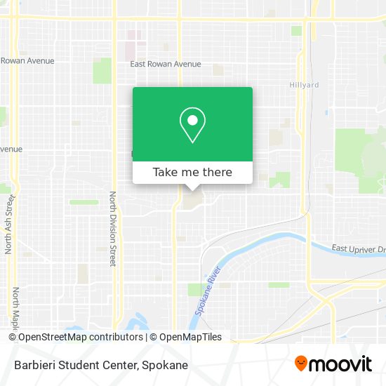 Mapa de Barbieri Student Center