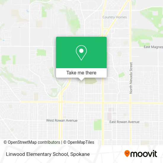 Linwood Elementary School map
