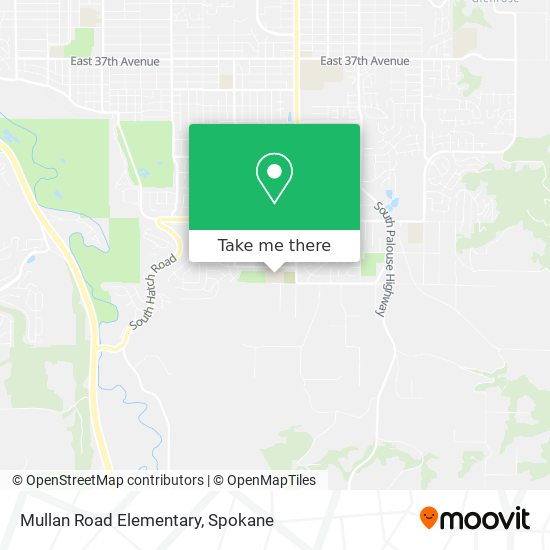 Mapa de Mullan Road Elementary