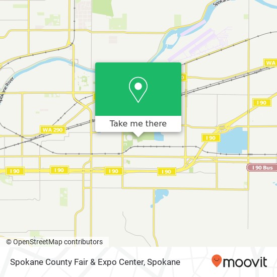 Spokane County Fair & Expo Center map