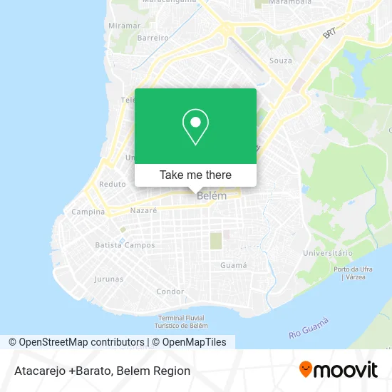 Atacarejo +Barato map