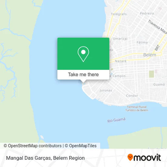 Mangal Das Garças map