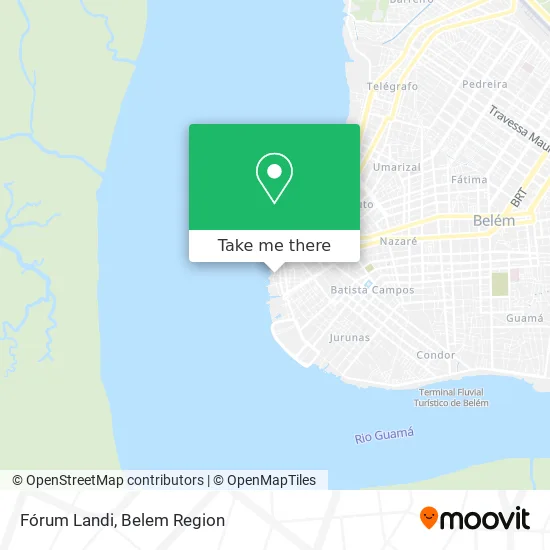Fórum Landi map